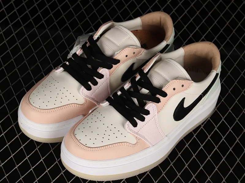 All categories Air Jordan Jordan series basketball shoes Air Jordan 1 Low Air Jordan 1 Elevate Low SE "Wolf Grey" Little AJ thick-soled retro basketball shoes DH0979-101